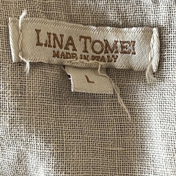 Italian 100% linen dress - Picture 7 of 8